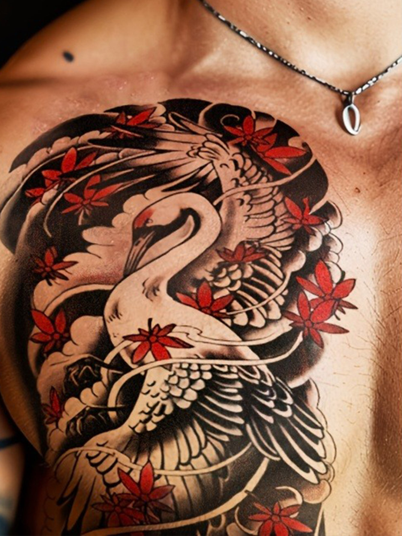 Ink Painting Arm Ring Tattoo Sticker